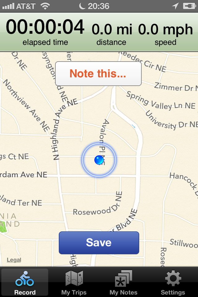 Cycle Atlanta screen 2